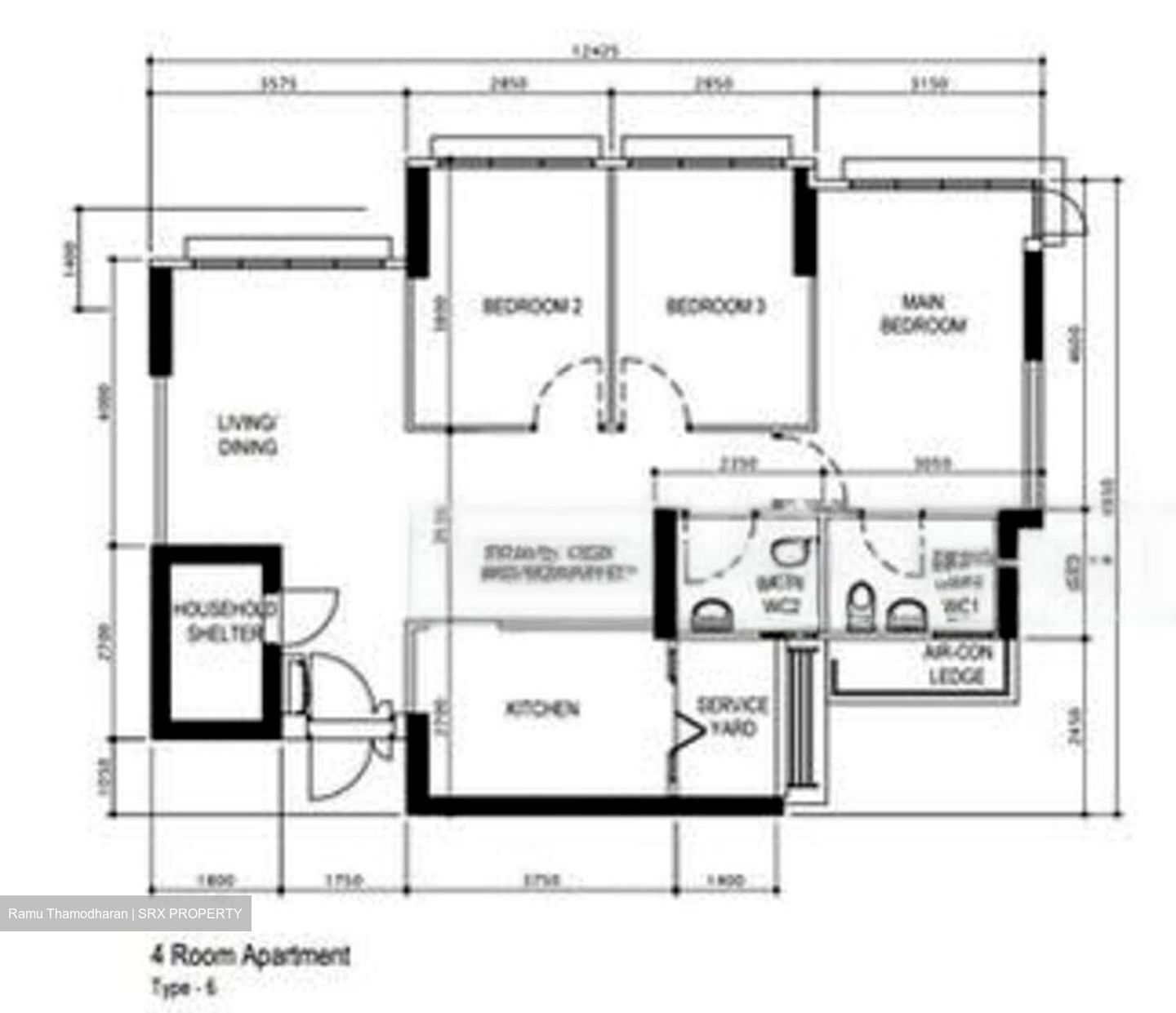 Blk 116A Tenteram Peak (Toa Payoh), HDB 4 Rooms #482036891